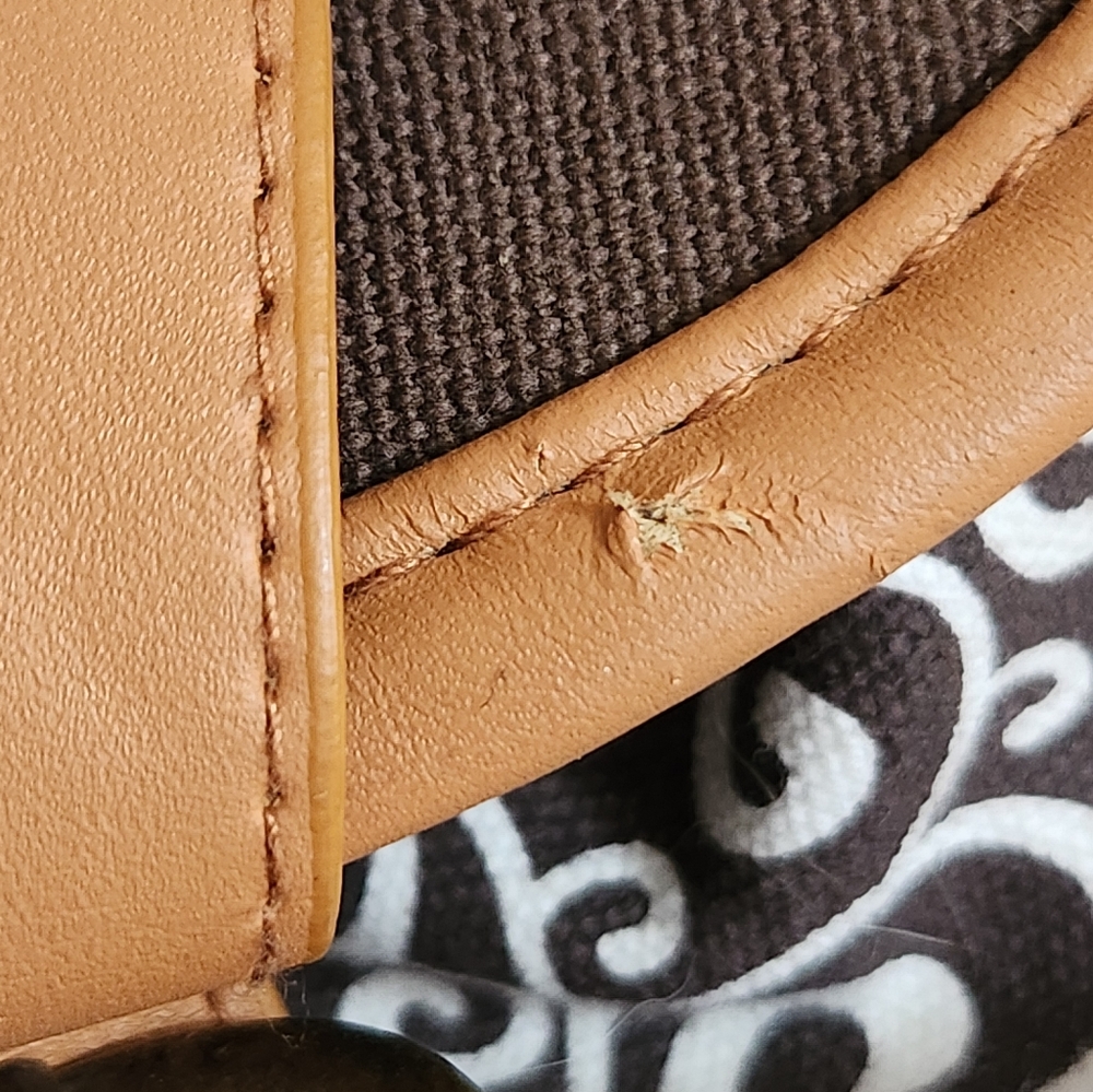 Kcliffs Backpack Brown Pulp String Magnetic Snap - image 3